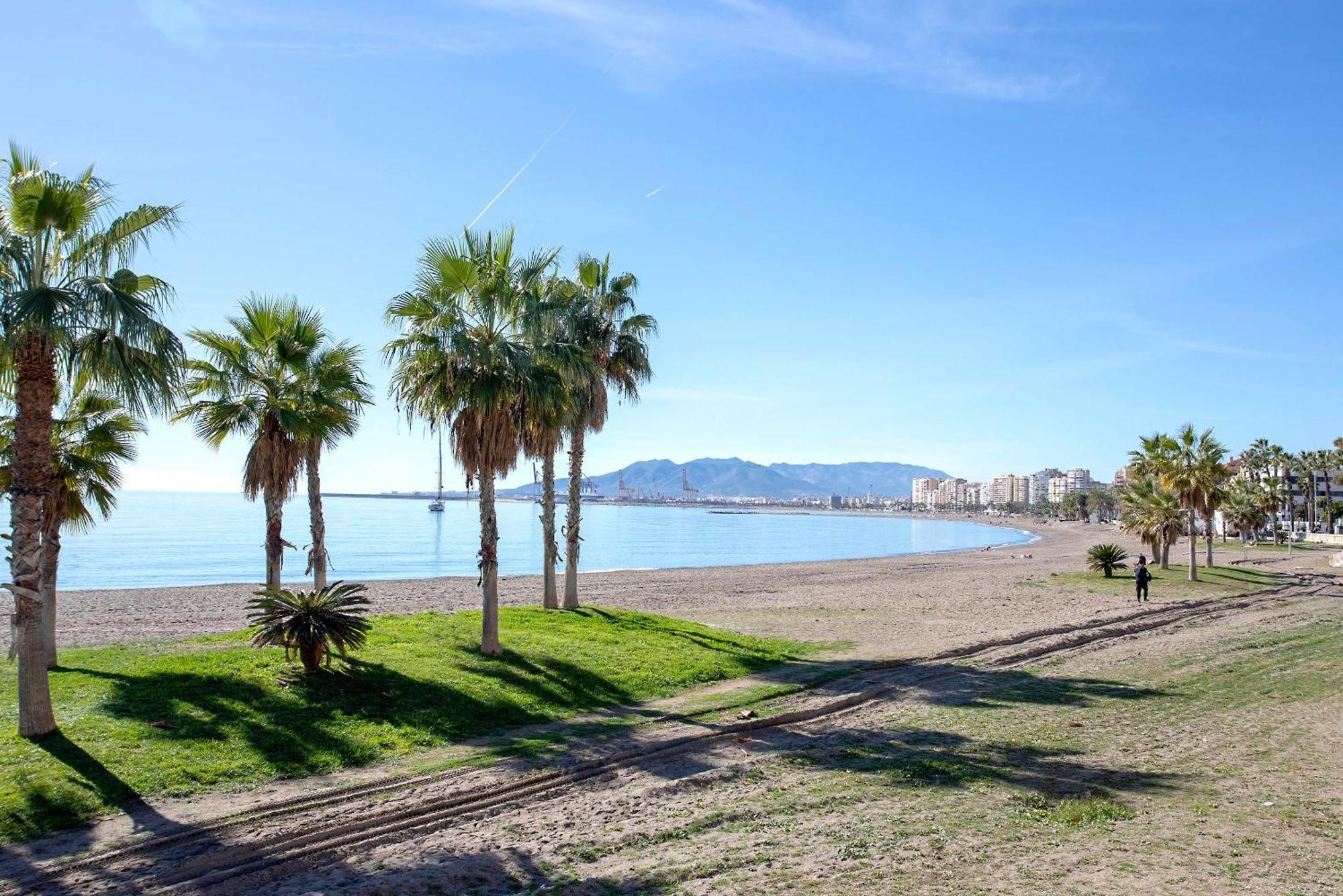 Genteel Home Paseo Maritimo Málaga Exteriör bild